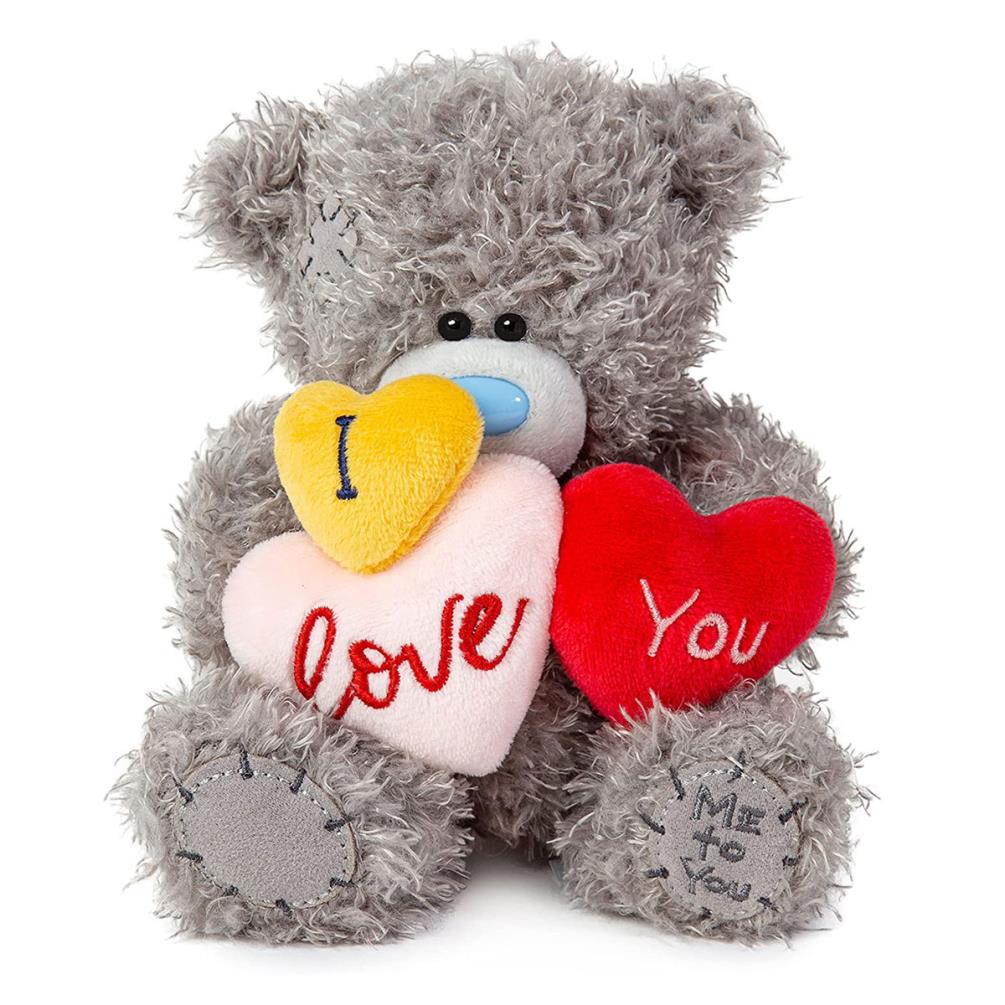7" I Love You Hearts Me to You Bear Extra Image 1